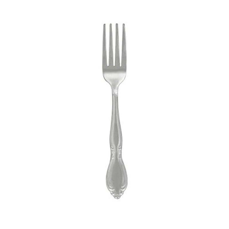 RiverRidge Rose Flatware Set 46 Piece Silverware - Elegant Utensils Set with Serving Pieces, Heavy Gauge Stainless Steel, Mirror Finish - Dishwasher Safe Cutlery for Daily Use & Special Occasions - Image 1